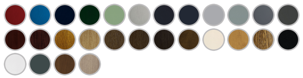 patio doors colours